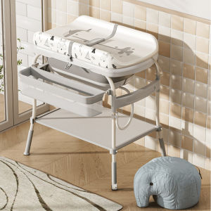 Diaper Table Newborn Baby Diaper Change Bath Integrated Bathtub Multi-Functional Mobile Touch Table Baby Care Table