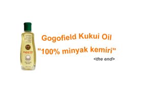 Gogofield Kukui Oil (Minyak Kemiri) 100ml / Minyak Rambut Bayi