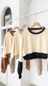 [COD] SIDNEY LONGSLEEVE SWEATER OVERSIZE - Atasan Wanita Kekinian Model Terbaru - Sweater Cewek Trendy Korean Style - Sweater Hoodie Remaja Wanita - OOTD ala Selebgram - Sweater Olahraga