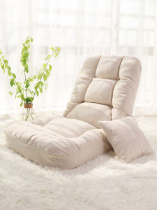 โซฟาพับได้สำหรับคนขี้เกียจ Tatami โซฟาอเนกประสงค์สำหรับห้องนอนและห้องนั่งเล่น เก้าอี้พักผ่อนแบบยืดหยุ่นสำหรับการอ่าน