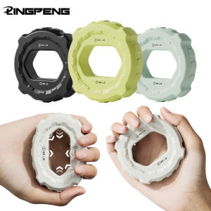 Fitness Finger Ring Workout Device Silicone Hand Gripper Muscle Strengthener Ring Wrist Finger Trainer Exercise Carpal Expander