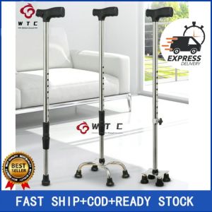 Safety Telescopic Stick: A Multifunctional Walking Aid for Elderly & Active Parents