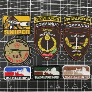Tactical Morale Patch Sticker for Special Forces Snipers Military Fans Universal Size Adhesive Back Design Made in China