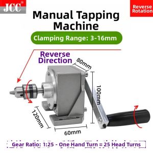 Hand Manual Tapping Machine Hand Crank Threading