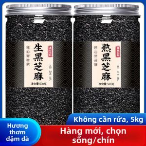 Bột Mè Đen Rang Sẵn Ăn Không Cần Rửa