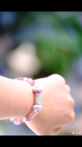 กำไลนะหลงไหล  ครูบาเทวฤทธิ์ วัดป่ามะพร้าว Nalonglai Bracelet Amulet |