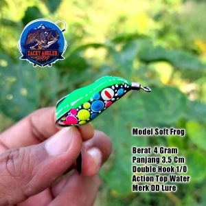 Soft Frog DD Lure 35 Cm Umpan Casting Gabus