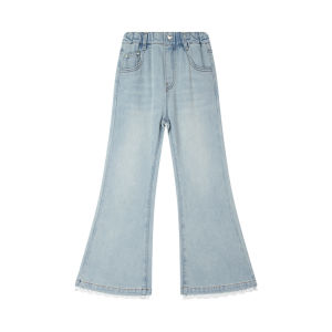 MUCMUKN | Refresh Lyocell Lace Trim Soft Colorfast Girls Summer Pants
