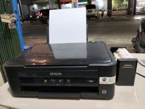 Printer Murah Epson L220 Bisa Print Scan Copy Second Siap Pakai