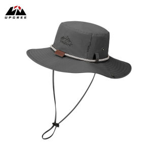 UPGREE หมวกกลางแจ้ง หมวกปีนเขา หมวกเดินป่า หมวก ชาวประมง หมวกแห้งเร็วสวมใส่สบาย หมวกระบายอากาศ หมวกกันแดดแบบยูนิเซ็กซ์ หมวกฤดูร้อน หมวกปีกกว้างสำหรับปีนเขา