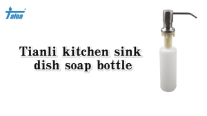 Talea Sink Soap Dispenser – Liquid Detergent Pump with Bottle (QS700C001-4)
