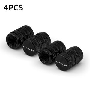 Car accessories For LYNK&CO 01 02 03 03+ 05 06 07 08 09 01 PHEV 2021-2024 4pcs Car Wheel Tire Valve Stem Cap Cover Aluminum