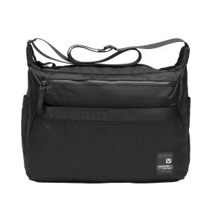 Volunteer |กระเป๋าสะพายข้างผู้ชาย ขนาดใหญ่พิเศษ ผ้าอ๊อกซ์ฟอร์ด กันน้ำ สะพายได้ทั้งไหล่และคาดเอว เหมาะใส่ไปทำงานหรือเดินทาง สำหรับคุณพ่อวัยกลางคน