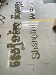Biển Hiệu Bằng Chữ INOX