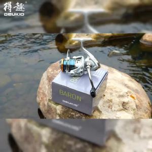 DEUKIO | DEUKIO 8KG Drag Spinning Reel 2000-7000 Tỷ Lệ 5.2:1 4 + 1BB CNC Ống Cuộn Rỗng Núm Kim Loại Hướng Dẫn Sử Dụng Dây Dẫn Bằng Thép Không Gỉ Để Câu Cá Nước Mặn