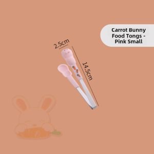 Cute Rabbit Food Clamp Stainless Steel Bread Snack Clamp Kitchen Baking Cooking Clamp Dirty Hand Free BBQ Grill Utensils