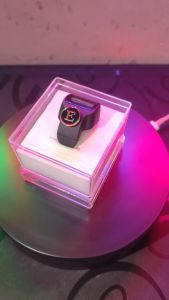 RING LED Tasbih Digital Cincin Cantik Tombol Inisial Huruf U Sampai Z
