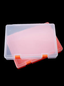 กล่องเก็บชิ้นส่วนอิเล็กทรอนิกส์ PP พลาสติกใส กล่องจัดระเบียบสิ่งของสิ่งของที่ไม่ใช้แล้วในครัวเรือน