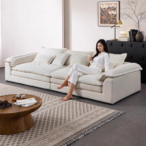 SHENGNIWEIER | Ghế Sofa Vải Lin Mịn Có Thể Giặt