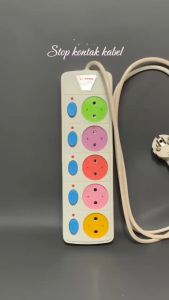 Stop Kontak 1.8m 5 Lubang ELTRON - 315