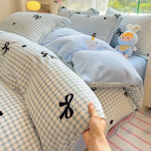 MOLORE | Vỏ Chăn Velvet Sữa Mùa Đông Hai Mặt Bông Xốp