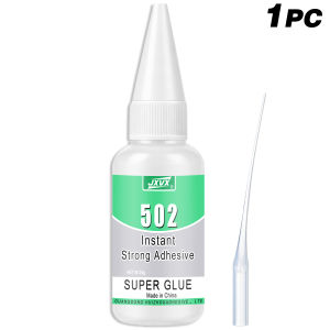 LOOLIFL | Keo Dán Siêu Dính 502 Khô Nhanh Chất Kết Dính Cyanoacrylate 20g Độ Bám Dính Cao Dùng Cho Kim Loại Gỗ Cao Su Da Nhựa Thủy Tinh Dạng Bút Trong Suốt.