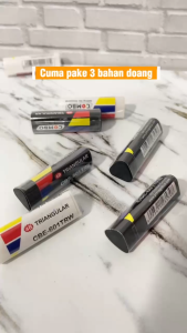 Soft Eraser CBE-603 / Pencil Eraser Persegi Panjang / Penghapus Pensil Hitam Putih