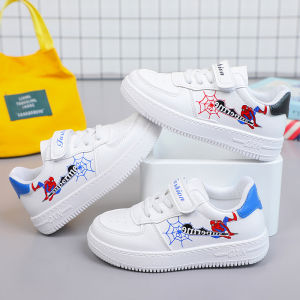 Spiderman Boys Sneakers Kindergarten Indoor Shoes Spring New Style Lightweight Sports Shoes for Children Ages 3-12