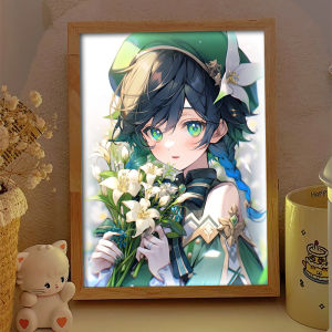 Wendy Game Figure Bedroom Night Light Anime Cartoon Poster Wall Art Glowing Decoration Birthday Gift Collectible Toy