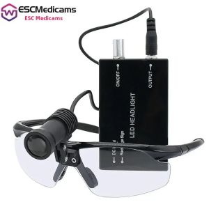 Đèn Pin Nha Khoa LED 3/5W Sạc Lại Được Với Kính Bảo Hộ Đèn Pin Pin Lithium Nhẹ Dành Cho Nha Sĩ Và Phòng Khám