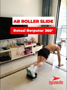 Speeds Ab Wheel Abs Roller Slide Alat Olahrga Latihan Perut 009-13