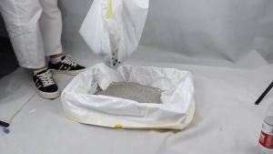 MEOW 7PCS Cat Litter Filter Bag Cat Litter Plastic Portable Hygienic Drawstring Cleaning Bag Sand Litter Plastic Bag