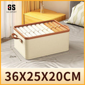 High Capacity Clothes Storage Box  Foldable Organizer Box Containers for Organizing Clothing