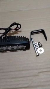 Lampu Tembak Sorot 24 Volt LED CWL 6 Mata Stro bo CREE Truk Bus Canter Tronton Flash Kedip Lurus Laser Super Bright Offroad Truck Bis Fuso Bar Cree LightBar Work Light LedBar Panjang Motor Mobil UTV ATV Skuter Putih Waterproof 3 Mode