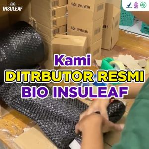 BIO INSULEAF ORIGINAL 100% Obat Diabetes ASLI - Official Store Partner - Turunkan Gula Darah Tinggi