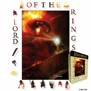 Crafthub คุณจะ Not Pass - The Lord Of The Ring แสดงภาพเหมือน | เกมกระดานตัวต่อจิกซอว์ไม้คุณภาพสูงหนา | ขนาด A3กับชิ้นจิ๊กซอว์205ชิ้น