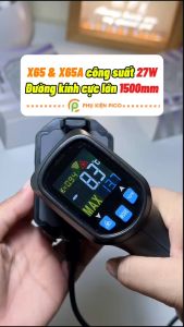 Sò lạnh tản nhiệt điện thoại Ipad X65 quạt công suất 24W 3 chế độ làm lạnh led RGB hỗ trợ Livestream