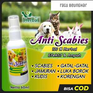 Obat Jamur Spray Semprot Kucing Kelinci dan Anjing Obat Scabies Jamur Ringworm Demodex
