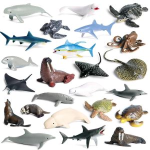Miniature Simulated Marine Animal Models Ornament