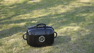 Portable Charcoal Grill - Mini BBQ Grill small tabletop for camping outdoor cooking foldable