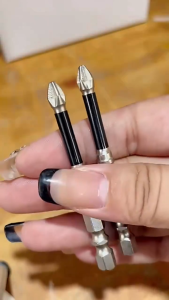 K5 Strong Magnetic Screwdriver Drill Bit Set - K5 Non-Slip Cross Head - Alloy Steel Cross Head Impact Resistant Bits