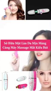 Bút Massage Mắt Mini Cầm tay nhỏ gọn 208 - Electric Mini Vibrations Pouch Eye Massage Pen (Bút Massa mini cầm tay massage mắt mini) - Electric Mini Vibrations Pouch Eye Massage Pen