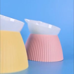 Chén ăn chống gù cho thú cưng có thể tháo rời chân đế - Tiệm Mèo Moa