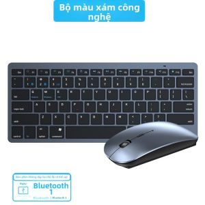 Mebao | Bộ Bàn Phím và Chuột Bluetooth Sạc Không Dây Siêu Êm cho Văn Phòng