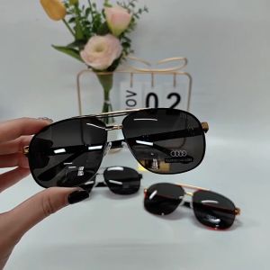 100% Official Authentic Audi Polarized Sunglasses For Men Driving Fishing Shades Men Beach Sunny Protection Anti UV400