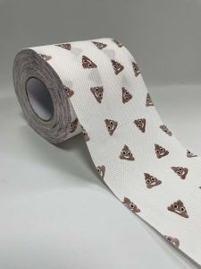 Poof Toilet Paper Poop Toilet Paper Printed Roll Paper For Home Creative Stylish Bathroom with Core Reel Color Hand Paper
