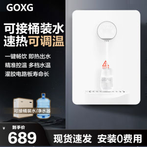 GoXG New Home Wall-Mounted Pipeline Machine Water Dispenser Instant Heating Self-Priming Barrel-Water Direct Drinking Machine