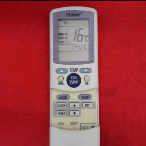 Remot Control AC HAIER YL-D01 SWING FAN TIMER MODE SLEEP Original