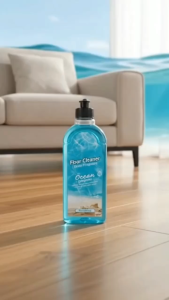Floor Cleaner 500ml Ocean -无沫海洋地板清洁剂- 无泡沫 99.9%抑菌率 强效去污