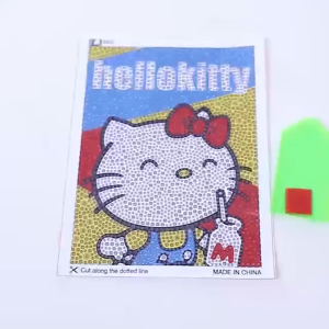DIY 20*20CM Diamond Beads Painting DIY 20*20CM Cute Cartoon Handmade Kids Child Gift